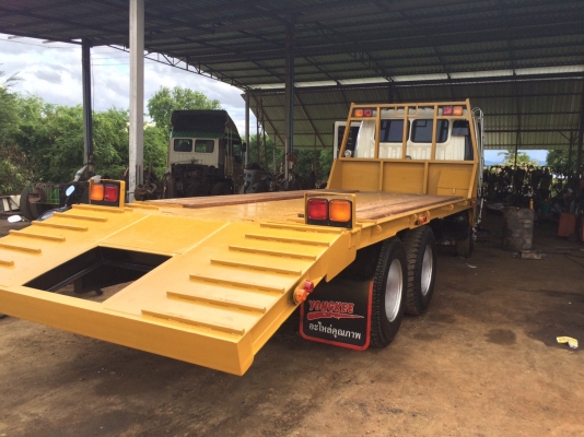 ขายรถบรรทุก 10 ล้อเทรลเลอร์ HINO FM3M 240 แรงม้า ตัวถังต่อใหม่ ราคา 920000