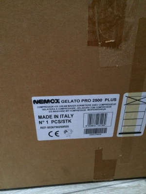 ขายเครื่องทำไอศครีมมือสองNEMOX GELATO PRO 2500 Plus เปิดร้านไม่ถึง เดือน ขายเครื่องทำไอศครีมมือสองNEMOX GELATO PRO 2500 Plus เปิดร้านไม่ถึง เดือน