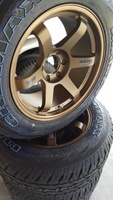 ล้อใหม่ te37 ยางใหม่ 275 60 20 เทพๆ ล้อใหม่ te37 ยางใหม่ 275 60 20 เทพๆ