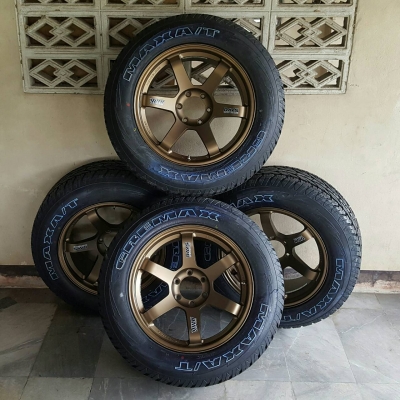 ล้อใหม่ te37 ยางใหม่ 275 60 20 เทพๆ