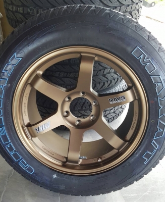 ล้อใหม่ te37 ยางใหม่ 275 60 20 เทพๆ ล้อใหม่ te37 ยางใหม่ 275 60 20 เทพๆ