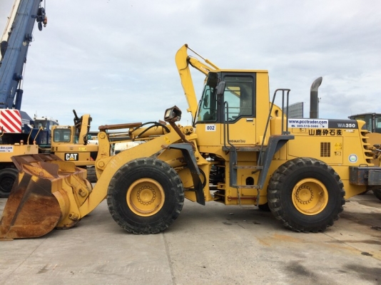 Komatsu WA350-3 ปี 2000 นำเข้าจากญี่ปุ่น ถึงไทยแล้วครับ ราคาไม่แพง สินค้าสภาพดีมากครับ