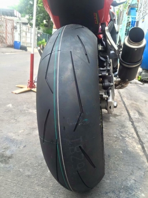 ยางใหม่ Pirelli supercorsa พีราลี่ ตะเกียบหัก พร้อมใบรับประกัน 5 ปี ยางปี2016