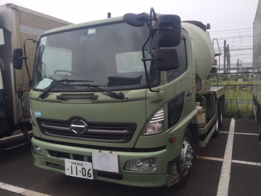 ขาย รถโม่ปูน ฮีโน่ เมก้า โม่ 4.5 คิว รถญี่ปุ่น วิ่งน้อย สภาพสวย