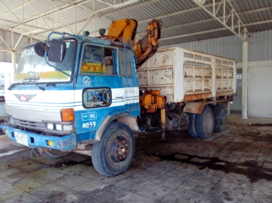 ขายรถบรรทุก 10 ล้อดัมพ์ HINO FM17 ติดเงียบ 5 ตัน ราคา 620000