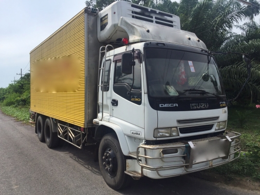 รถอีซูซุ 10  ล้อ ตู้เย็น FVM  230 แรงม้า. ปี 50.    สนใจติดต่อ   081 - 6079515