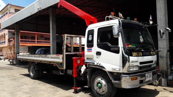 Isuzu Frr เครื่อง 6HH-195 แรงม้า เทรน Unic 3.7 ตัน 6 เหลี่ยม ทิฟฟี่ แอร์เย็น พร้อมใช้ ทะเบียนพร้อมโอน