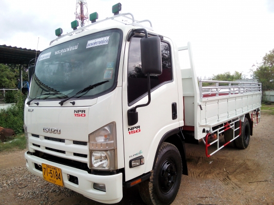 6 ล้อกลาง *Euro.3*  ISUZU NPR 150 แรงม้า+คอมมอนเรว * ยาว 5.00ม. * รถสวยเดิม+สวยจริง  *รถห้างแท้*  มีเล่มพร้อมโอน *