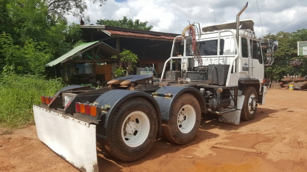 ขาย หัวลาก FUSO FN527M-TG0464 เครื่อง 6D16 เทอร์โบ 220 แรงม้า เกียร์ 10 สปีด มีระบบต่อดั้มเรียบร้อย แอร์เย็น ทะเบียนพร้อมโอนครับ