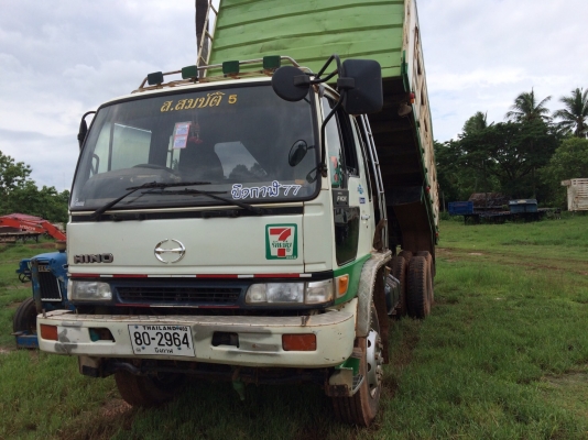 HINO. FM226เครื่องHO6Cสองเพลาดั้ม HINO. FM226เครื่องHO6Cสองเพลาดั้ม