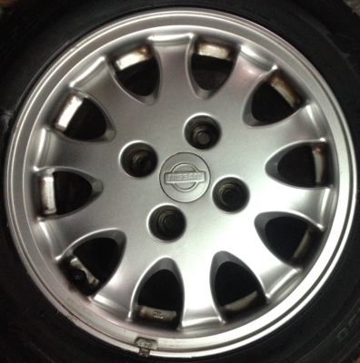 แม็กขอบ 15 4 รู 114 แถมยาง 195-60-15