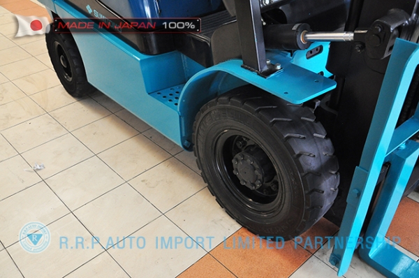 ขายรถโฟล์คลิฟท์มือสอง SUMITOMO รุ่น 11FT25PAXETD-G2J-00131 ราคา 195,000 สภาพเดิมจากญี่ปุ่น ไม่เคยใช้งานในประเทศไทย