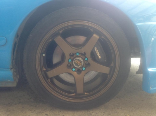 ขายล้อพร้อมยาง ขอบ17 ยางใหม่ๆลงพื้นไม่ถึง100โล 5/114,5/100