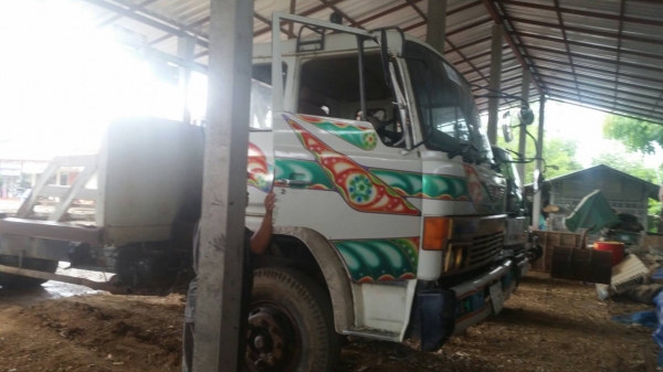 ขายด่วนรถสิบล้อเทนเลอร2เพลาHINOเครือง260แรงหางขึ้น200