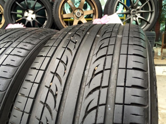 (มือ2)ce28 ขอบ17"ใส่6รู น8.5"ออฟ15/ล9.5"ออฟ10+ยางKumho ดอกเต็มสวย  #ยกชุด4ล้อพร้อมยาง 9,500.บ