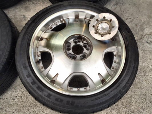 แนวVIP ขอบ18"กว้าง8" ใส่ได้10รู 5.100 และ 5.114 (สเปคนี้หายาก ใครหาอยู่ให้ไว ถูกๆเลย) ขาย7,900(#ยกชุด4ล้อพร้อมยาง)