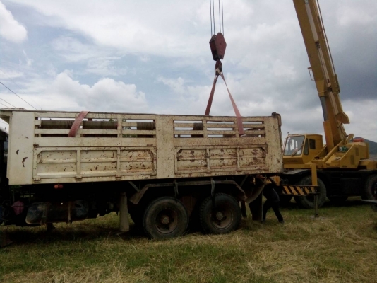 กะบะดั๊มสิบล้ออุปกรณ์ครบยกใส่ได้เลยกว้าง 2.40ม ยาว 6ม คัชชี 86ซม 65000 กะบะดั๊มสิบล้ออุปกรณ์ครบยกใส่ได้เลยกว้าง 2.40ม ยาว 6ม คัชชี 86ซม 65000