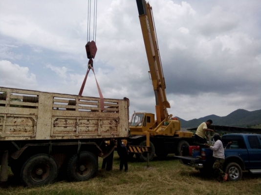 กะบะดั๊มสิบล้ออุปกรณ์ครบยกใส่ได้เลยกว้าง 2.40ม ยาว 6ม คัชชี 86ซม 65000 กะบะดั๊มสิบล้ออุปกรณ์ครบยกใส่ได้เลยกว้าง 2.40ม ยาว 6ม คัชชี 86ซม 65000