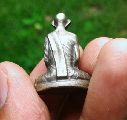 หลวงพ่อเดิม วัดบางนมโค ใต้ฐานจานยันต์เก่าสวย มีองค์เดียวเท่านั้น