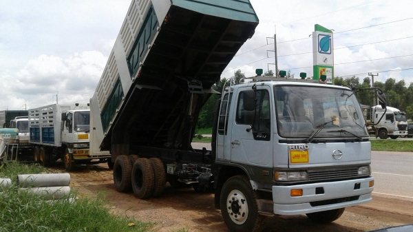 ขาย 10 ล้อดั้ม HINO FM1J มีระบบลากพ่วง เครื่องเดิม 210 แรงม้า คัสซีสวยตลอดเส้น เอกสารเล่มทะเบียนพร้อมโอน