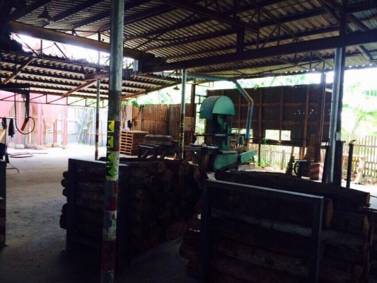 เครื่องเลื่อยวงเดือน ผ่าไม้ซอยไม้มี 5 ชุด พร้อมใช้และอุปกรณ์ต่างๆครบชุด ขายเหมายกไปเลย