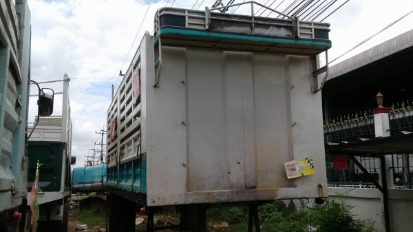 ขาย กระบะไม่ดั้มสภาพสวย ต่อจากอู่ PANUS ยาว 6.20 เมตร ยกลงจาก 10 ล้อ HINO MEGA