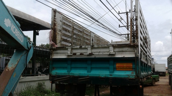 ขาย กระบะไม่ดั้มสภาพสวย ต่อจากอู่ PANUS ยาว 6.20 เมตร ยกลงจาก 10 ล้อ HINO MEGA