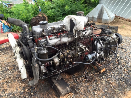 ขายเครื่องพร้อมเกียร์ Hino EH700 168 แรงม้า