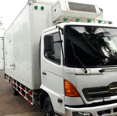หกล้อ ฮีโน่ FC4J175ปี49ช่วงยาว6.50ม บรรทุกตู้เย็น สภาพดีสวยบางเดิมพร้อมใช้ ทะเบียนพร้อมโอน