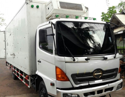 หกล้อ ฮีโน่ FC4J175ปี49ช่วงยาว6.50ม บรรทุกตู้เย็น สภาพดีสวยบางเดิมพร้อมใช้ ทะเบียนพร้อมโอน