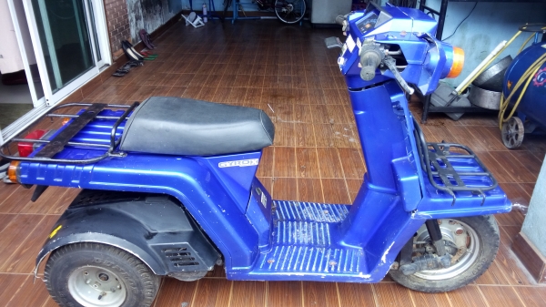 รถป๊อป3ล้อใช้งานได้ปกติสตาร์ทสองระบบไฟติดครบ