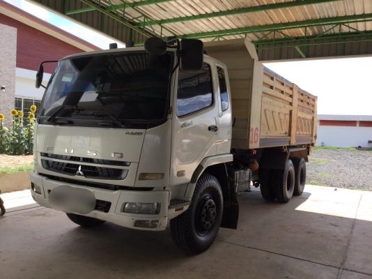 ขายสิบล้อดั้ม สองเพลา FUSO270 ยูโร3 ปี56 เจ้าของขายเอง