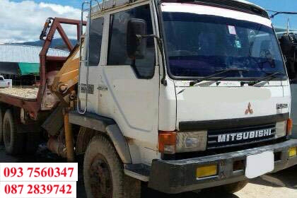 ขายรถบรรทุกแบคโฮ ติดเฮี๊ยบ 10 ล้อ 2 เพลา