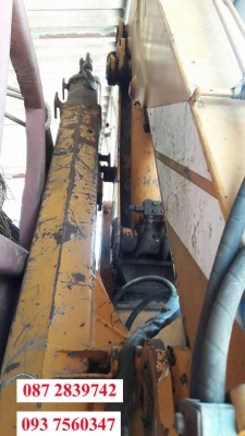 ขายรถบรรทุกแบคโฮ ติดเฮี๊ยบ 10 ล้อ 2 เพลา