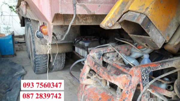 ขายรถบรรทุกแบคโฮ ติดเฮี๊ยบ 10 ล้อ 2 เพลา