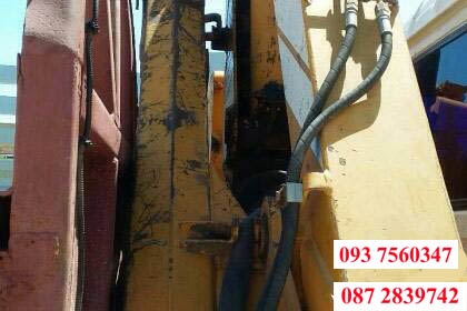 ขายรถบรรทุกแบคโฮ ติดเฮี๊ยบ 10 ล้อ 2 เพลา