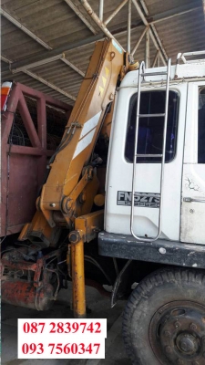 ขายรถบรรทุกแบคโฮ ติดเฮี๊ยบ 10 ล้อ 2 เพลา