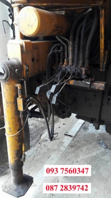 ขายรถบรรทุกแบคโฮ ติดเฮี๊ยบ 10 ล้อ 2 เพลา