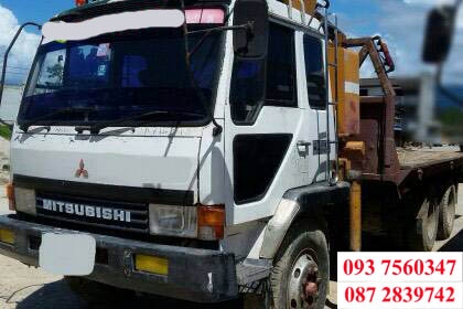 ขายรถบรรทุกแบคโฮ ติดเฮี๊ยบ 10 ล้อ 2 เพลา