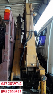 ขายรถบรรทุกแบคโฮ ติดเฮี๊ยบ 10 ล้อ 2 เพลา