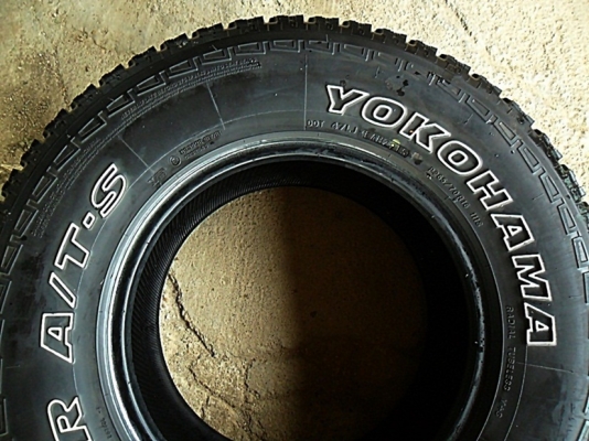 ยาง A/Tกระบะสูง16 โยโกฮาม่า265-70-R16 ลงพื้นปี16 (4เส้น6,500)