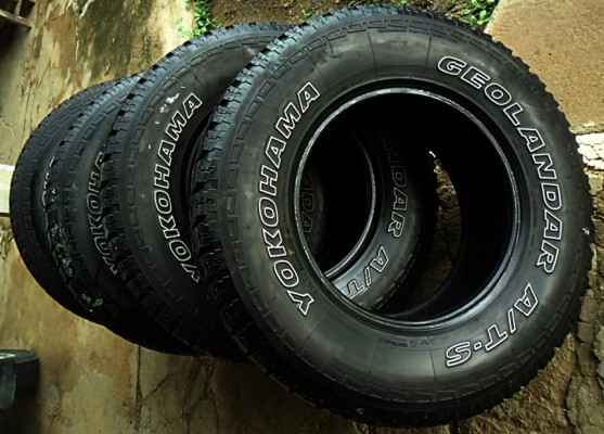 ยาง A/Tกระบะสูง16 โยโกฮาม่า265-70-R16 ลงพื้นปี16 (4เส้น6,500)