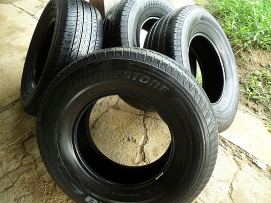 ยาง16กระบะสูง  บริดสโตน265-70-R16 ลงพื้นปี14 (4เส้น 3,500)