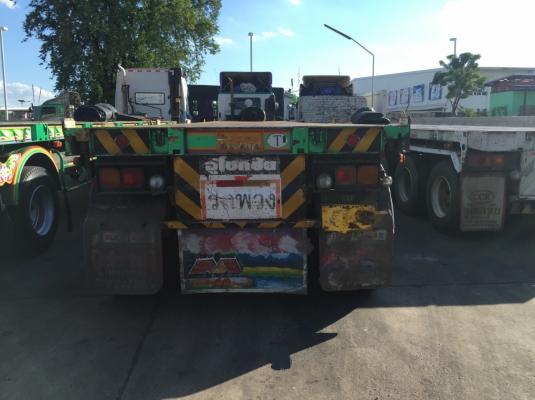 ขายรถหัวลาก พร้อมหางพื้นเรียบ 3 เพลา HINO 320 ปี.48 รถสวย ราคา.1550000 สนใจรีบจองด่วน