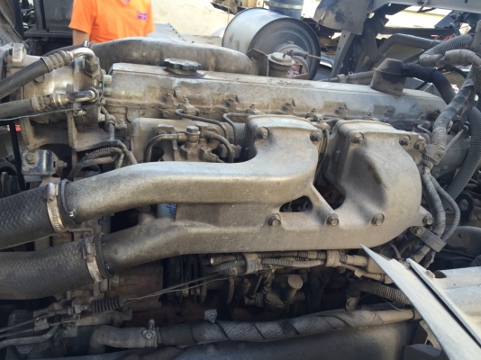 ขายรถหัวลาก พร้อมหางพื้นเรียบ 3 เพลา HINO 320 ปี.48 รถสวย ราคา.1550000 สนใจรีบจองด่วน