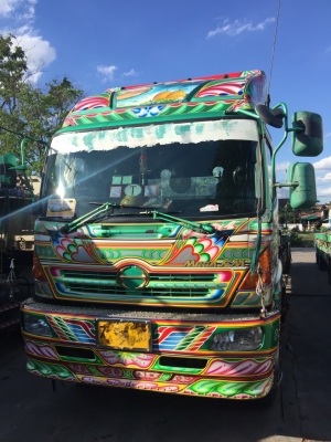 ขายรถหัวลาก พร้อมหางพื้นเรียบ 3 เพลา HINO 320 ปี.48 รถสวย ราคา.1550000 สนใจรีบจองด่วน