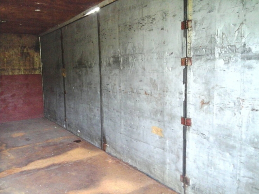 ตู้แห้ง 10 บาน กว้าง2.40m สูง2.60m ยาว 7.40 m