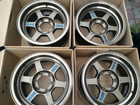 ขายล้อใหม่ TE37 9 x 16 ET 0 ขายล้อใหม่ TE37 9 x 16 ET 0