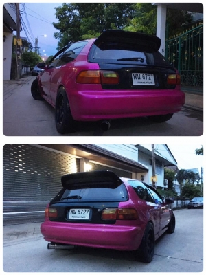 รถบ้าน 3Dr เครื่อง D15b Vtec เกียร์ธรรมดา ติดแก๊ส+น้ำมัน สีทำใหม่ทั้งคัน หาอยู่ไม่ผิดหวังครับ