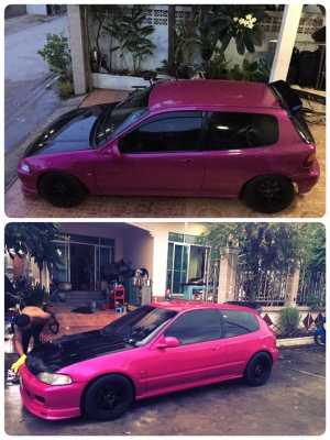 รถบ้าน 3Dr เครื่อง D15b Vtec เกียร์ธรรมดา ติดแก๊ส+น้ำมัน สีทำใหม่ทั้งคัน หาอยู่ไม่ผิดหวังครับ